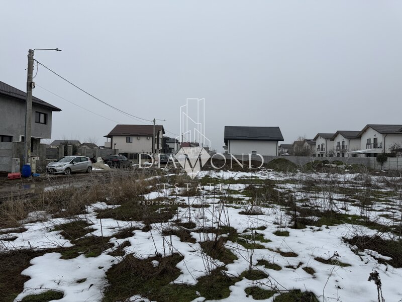 Berceni, strada Miorita, 0% comision, teren intravilan 500 mp, dubla deschidere